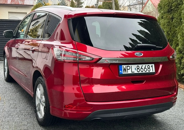 Ford S-Max cena 63500 przebieg: 199000, rok produkcji 2017 z Płock małe 704
